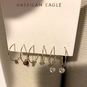 American Eagle Earring Set